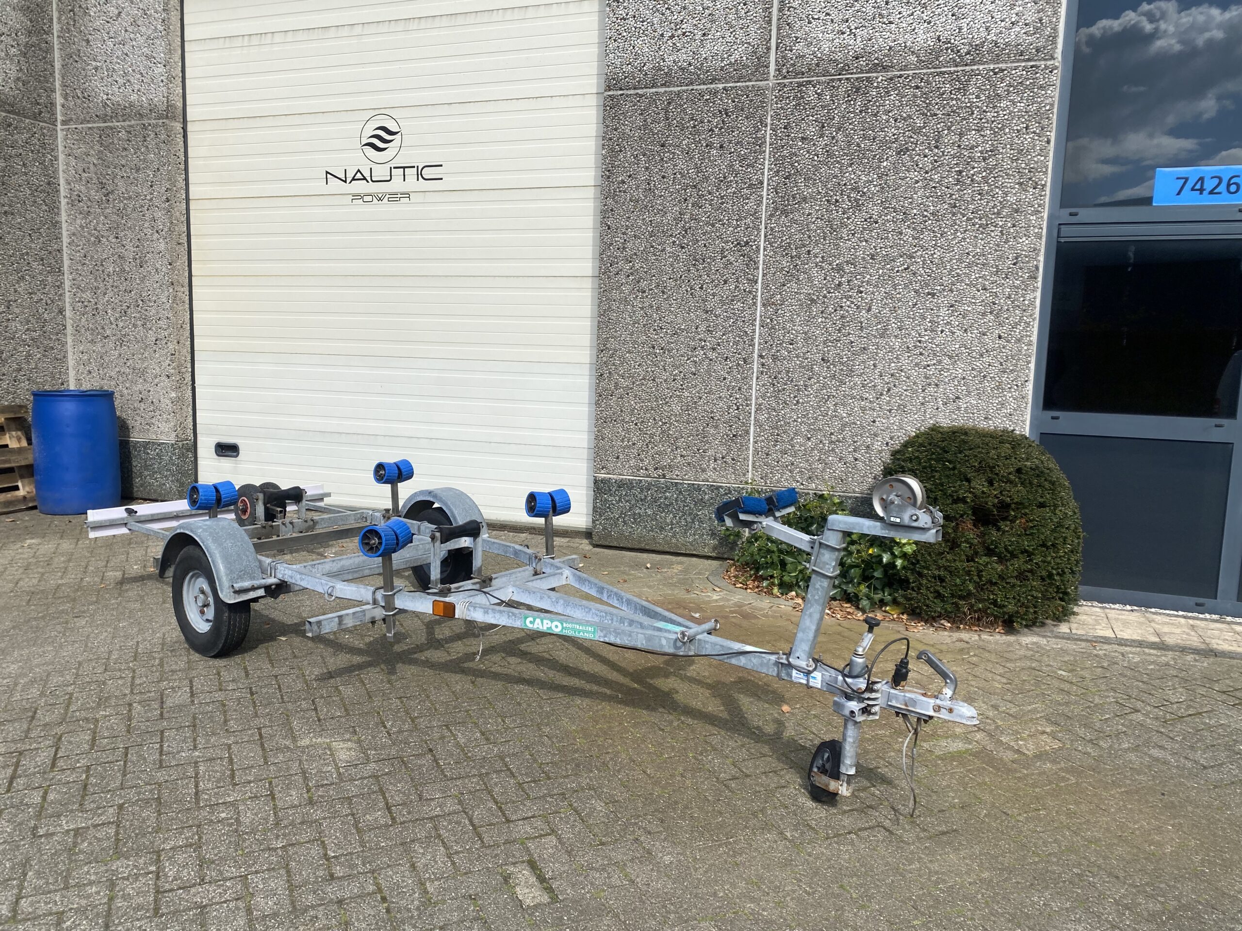 pega trailer te koop nautic power