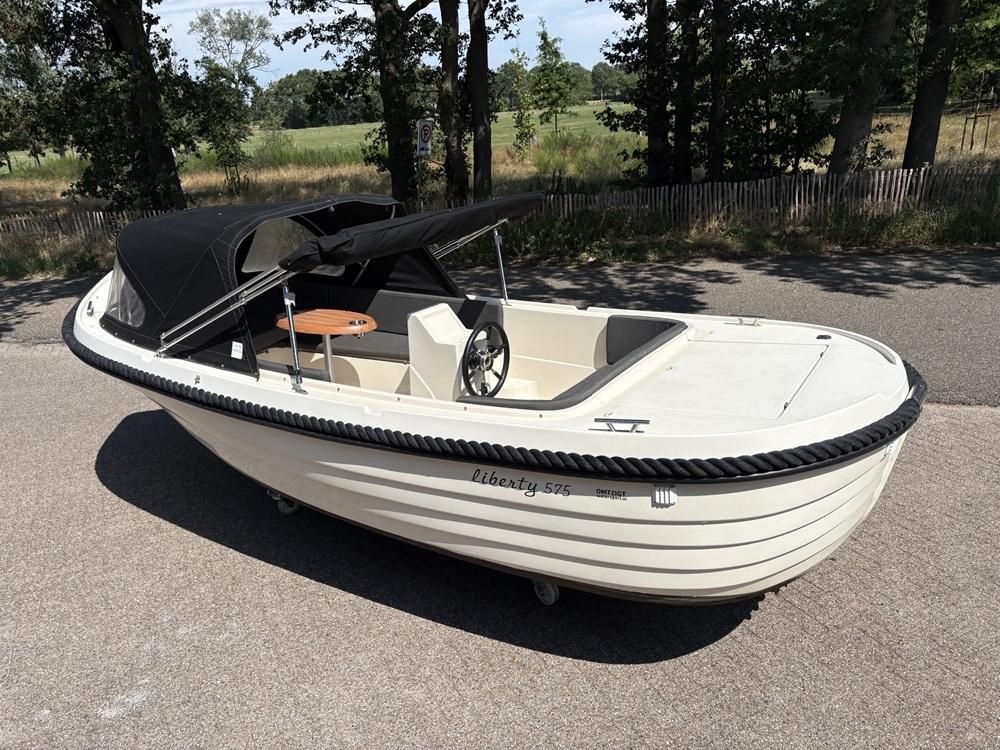 liberty-oud huijzer 575 sloep te koop nautic power